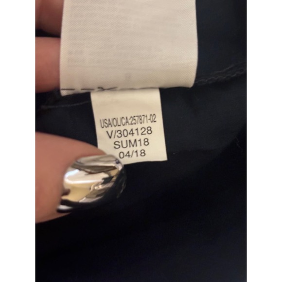 Banana Republic Navy Blue Sleeveless Dress Size 8 - Picture 5 of 9